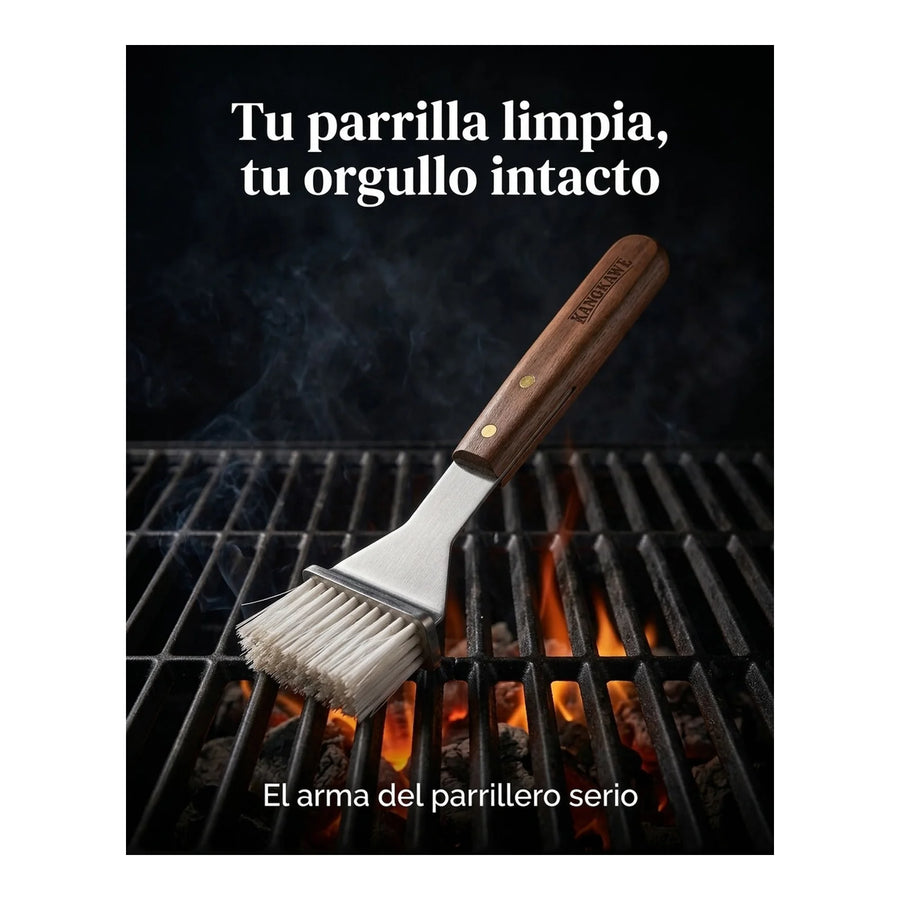 Cepillo Limpia Parrilla Kangkawe Xl Limpiador De Asado