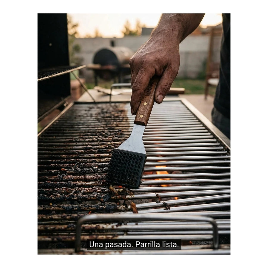 Cepillo Limpia Parrilla Kangkawe Xl Limpiador De Asado