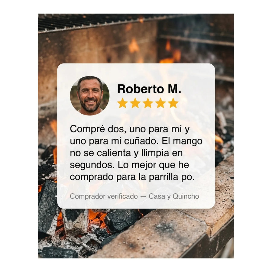 Cepillo Limpia Parrilla Kangkawe Xl Limpiador De Asado