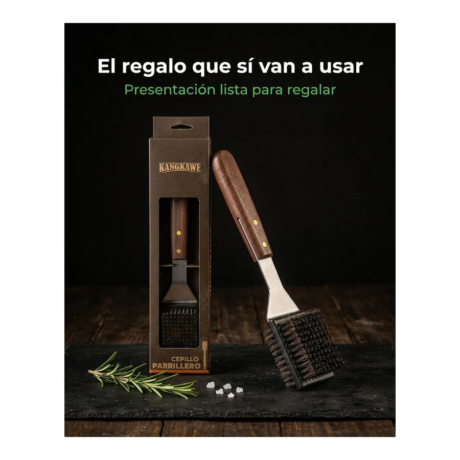 Cepillo Limpia Parrilla Kangkawe Xl Limpiador De Asado