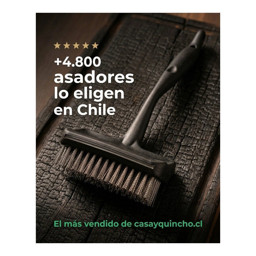 Cepillo Limpia Parrilla Xl 50cm Limpiador De Parrilla Asado