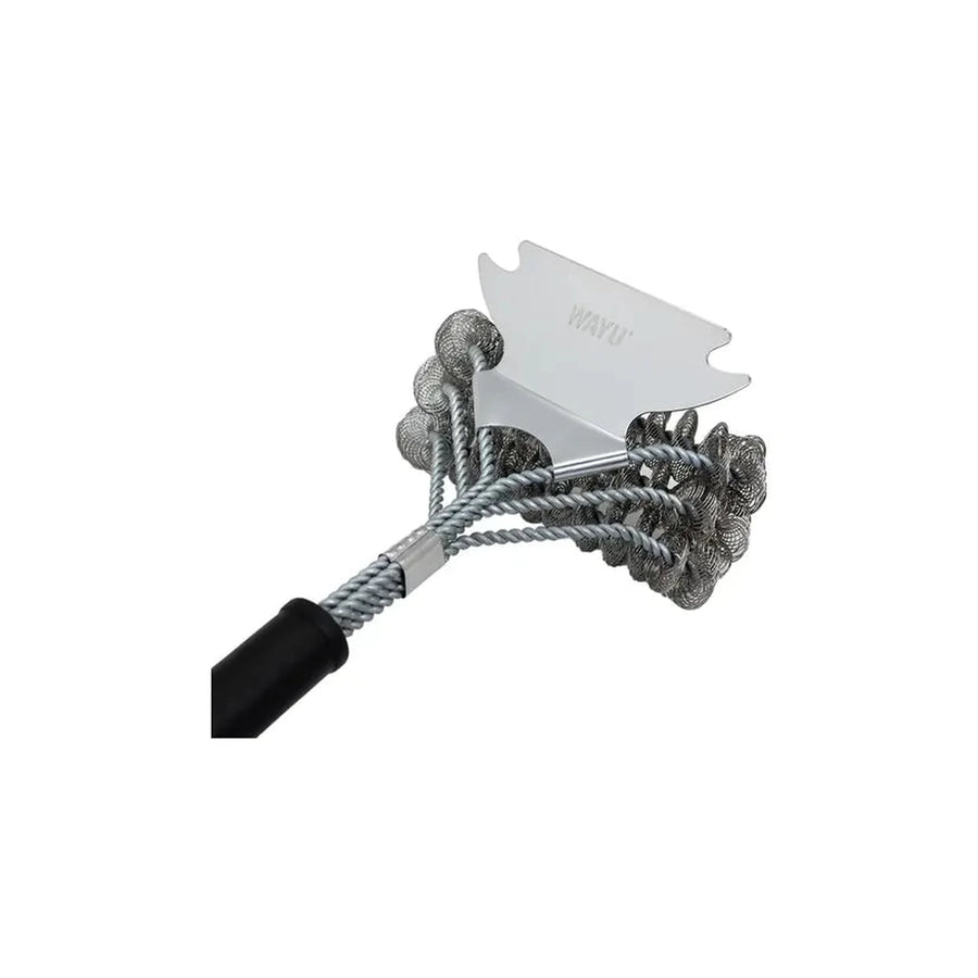 Cepillo Limpia Parrillas con Raspador Wayu