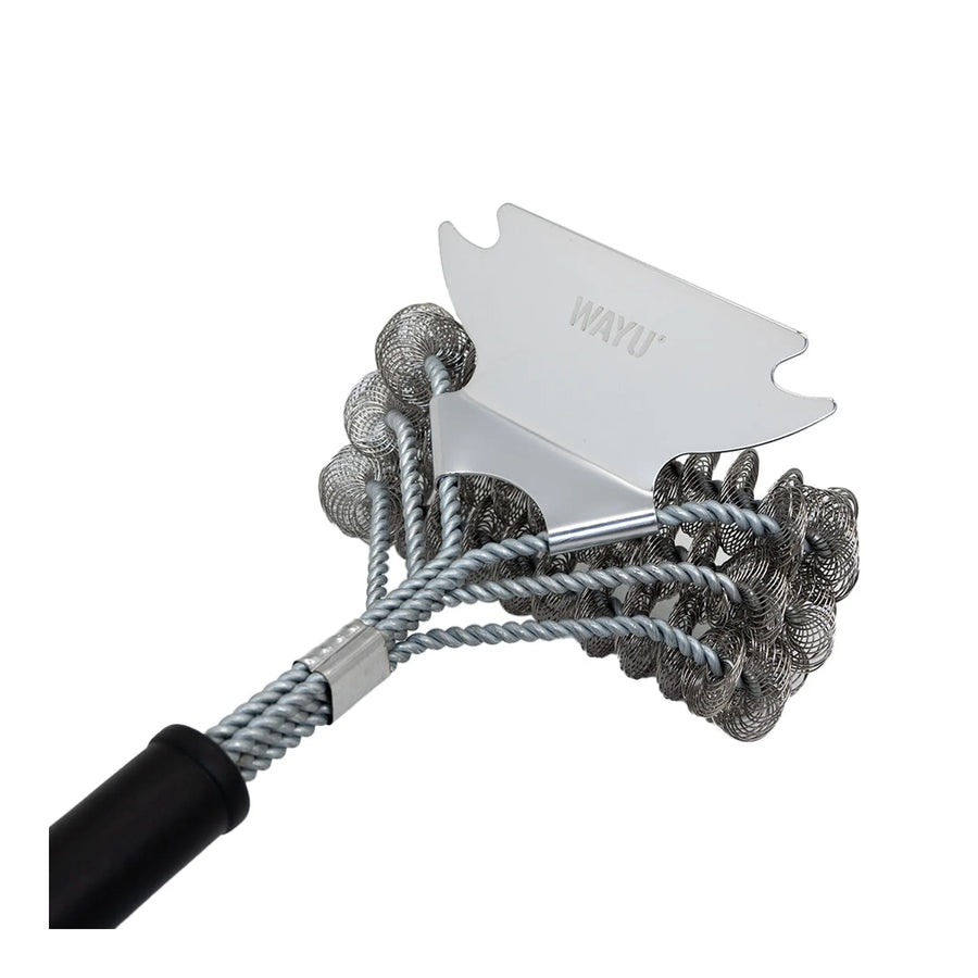 Cepillo Limpia Parrillas con Raspador Wayu