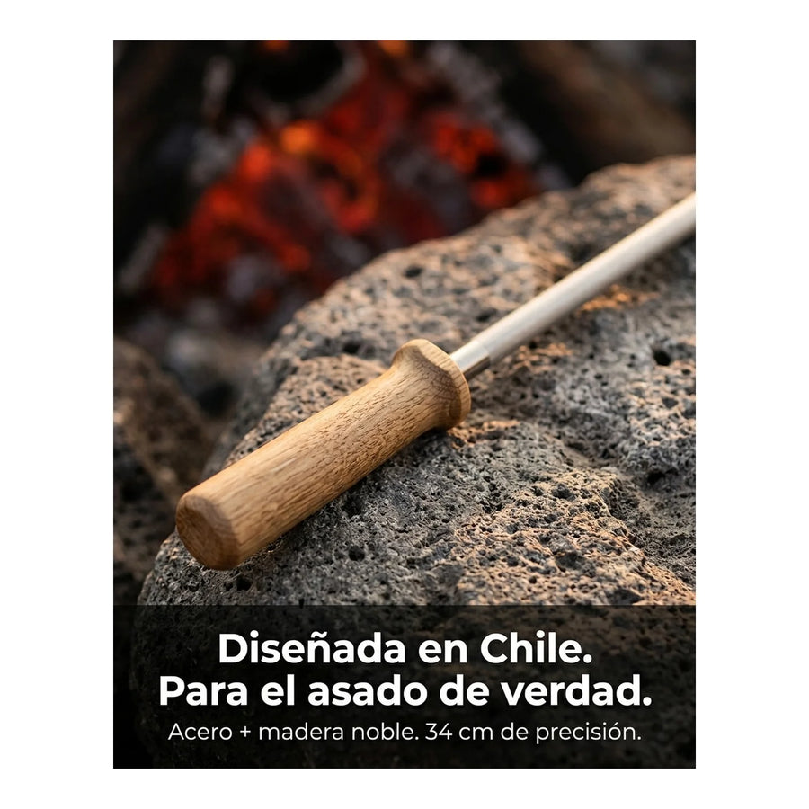 Chaira Astil Kangkawe Afilador De Cuchillos Asado Parrilla