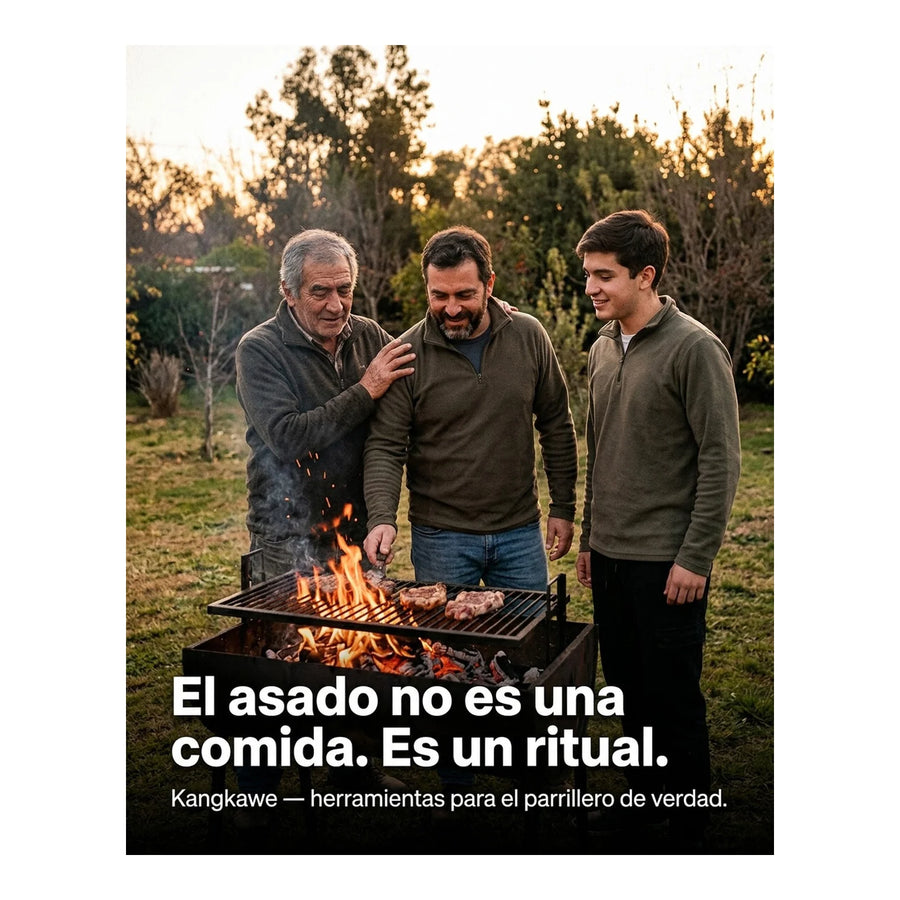 Chaira Astil Kangkawe Afilador De Cuchillos Asado Parrilla