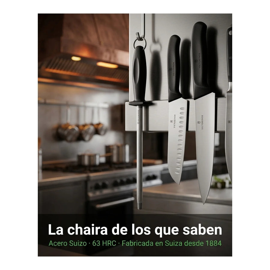 Chaira Victorinox Afilador De Cuchillos Profesional 25cm 7.8303