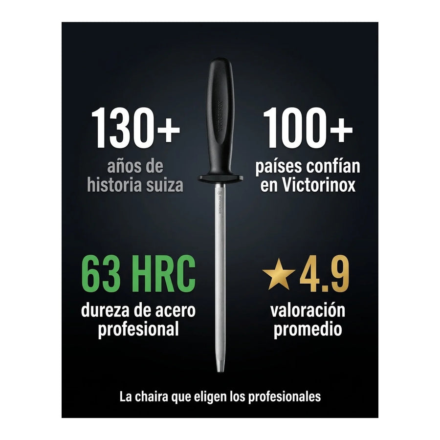 Chaira Victorinox Afilador De Cuchillos Profesional 25cm 7.8303