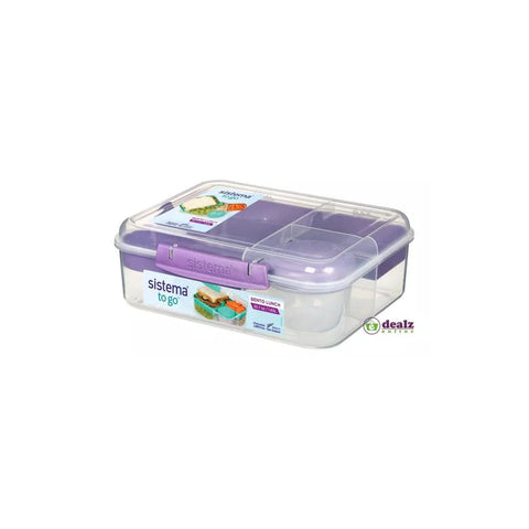 Contenedor De Alimentos Sistema Bento Lunch To Go 1,65 Lts.