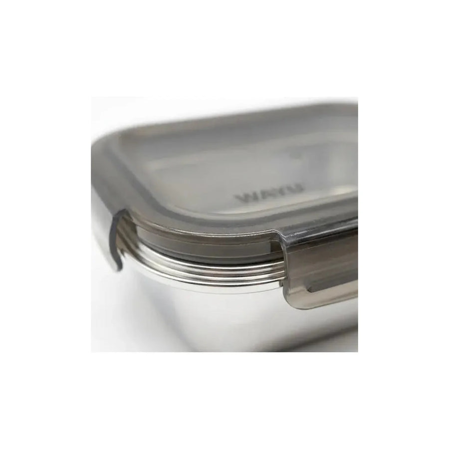 Contenedor Hermético Wayu Acero Microsafe 1.3 Lt Premium