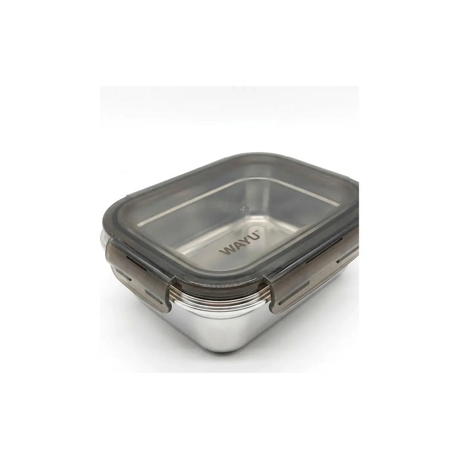 Contenedor Hermético Wayu Acero Microsafe 1.3 Lt Premium