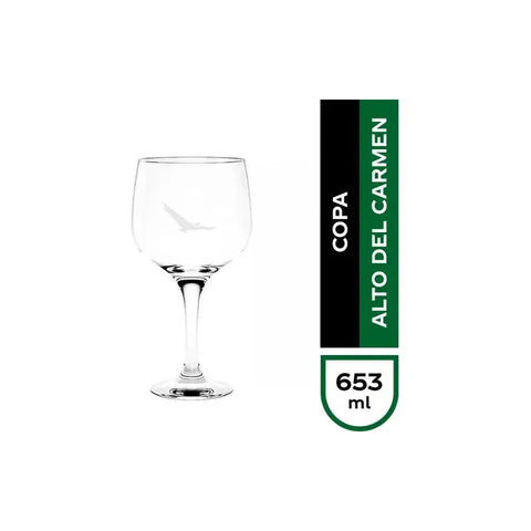 Copa Alto Del Carmen 657ml Pack X4 Tragos Aperitivos Coctels Transparente