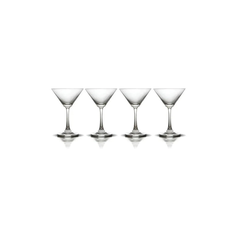 Copa Martini Set De 4 Unidades Color Transparente