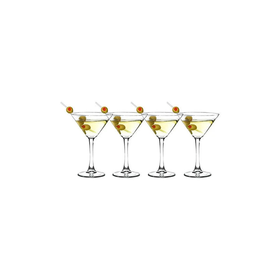 Copa Martini Set De 4 Unidades Color Transparente