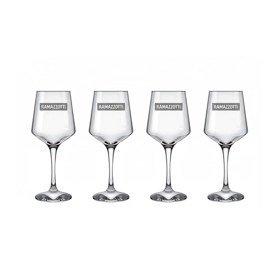 Copa Ramazzotti Pack 4 Unidades 400ml Grabadas