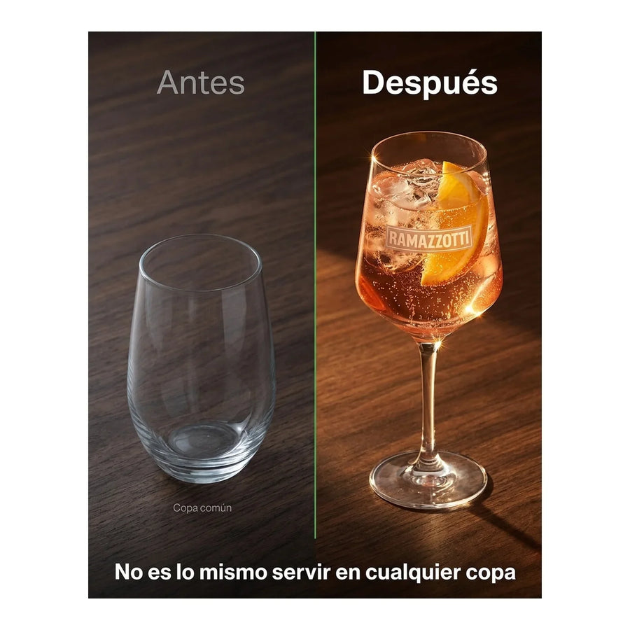 Copa Ramazzotti Pack 4 Unidades 400ml