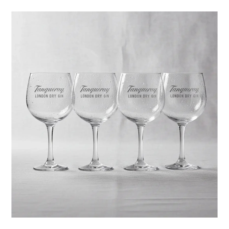 Copas De Gin Tanqueray Pack X4 - 650ml Grabado Láser