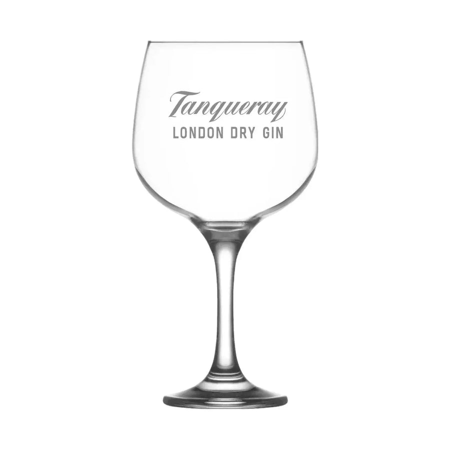 Copas De Gin Tanqueray Pack X4 - 650ml Grabado Láser