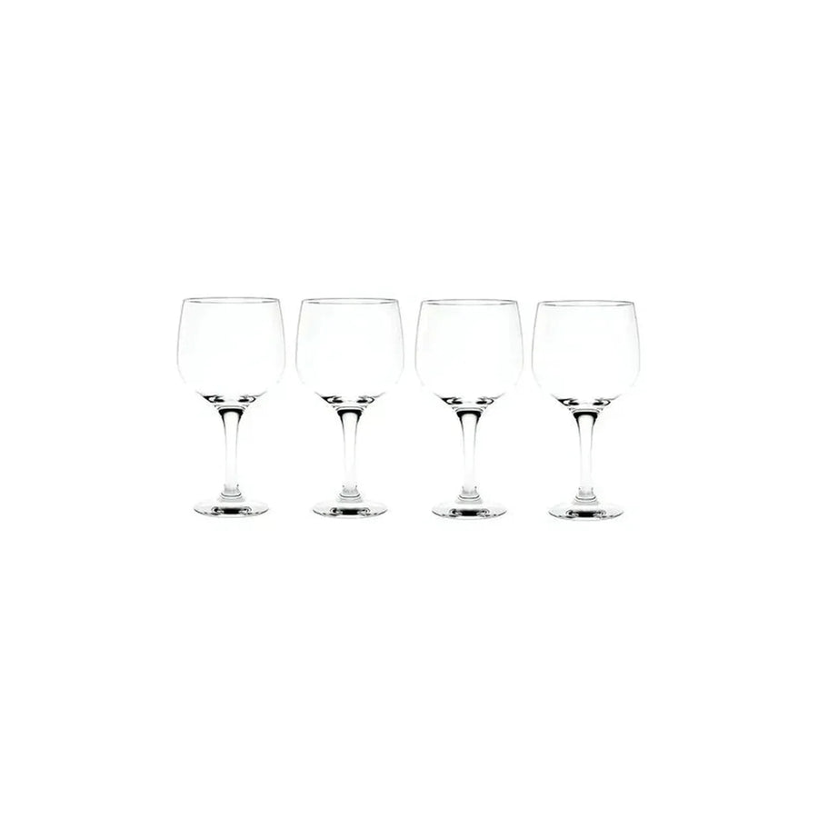 Copas Gin Tonic Cristar Vidrio 653ml Set 4 Piezas Transparente