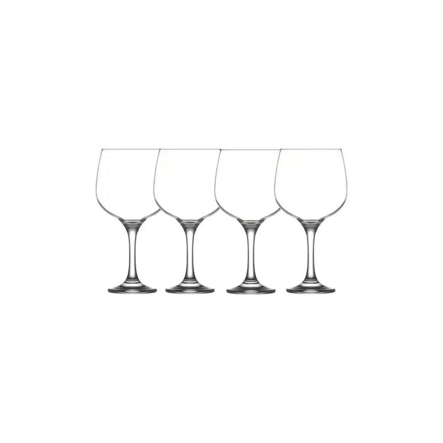 Copas Gin Tonic Cristar Vidrio 653ml Set 4 Piezas Transparente