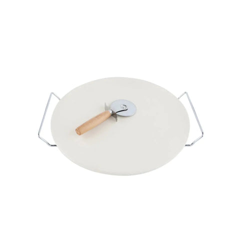 Cortador De Pizza + Piedra Pizza Profesional Cocina Horno