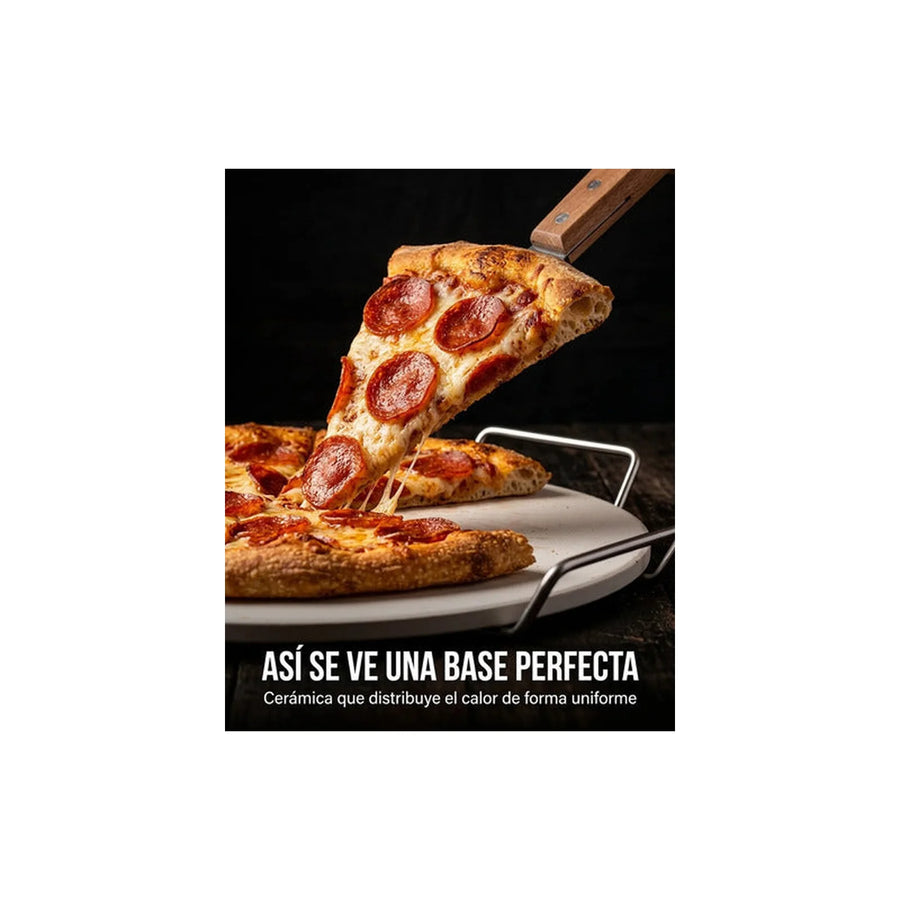 Cortador De Pizza + Piedra Pizza Profesional Cocina Horno
