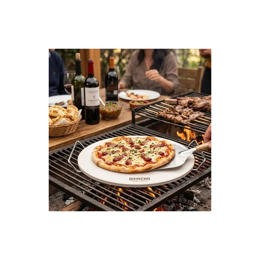 Cortador De Pizza + Piedra Pizza Profesional Cocina Horno