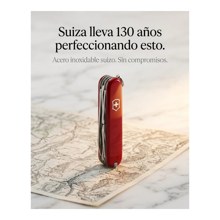 Cortapluma Navaja Victorinox Minichamp Roja 0.6385 + Grabado Personalizado