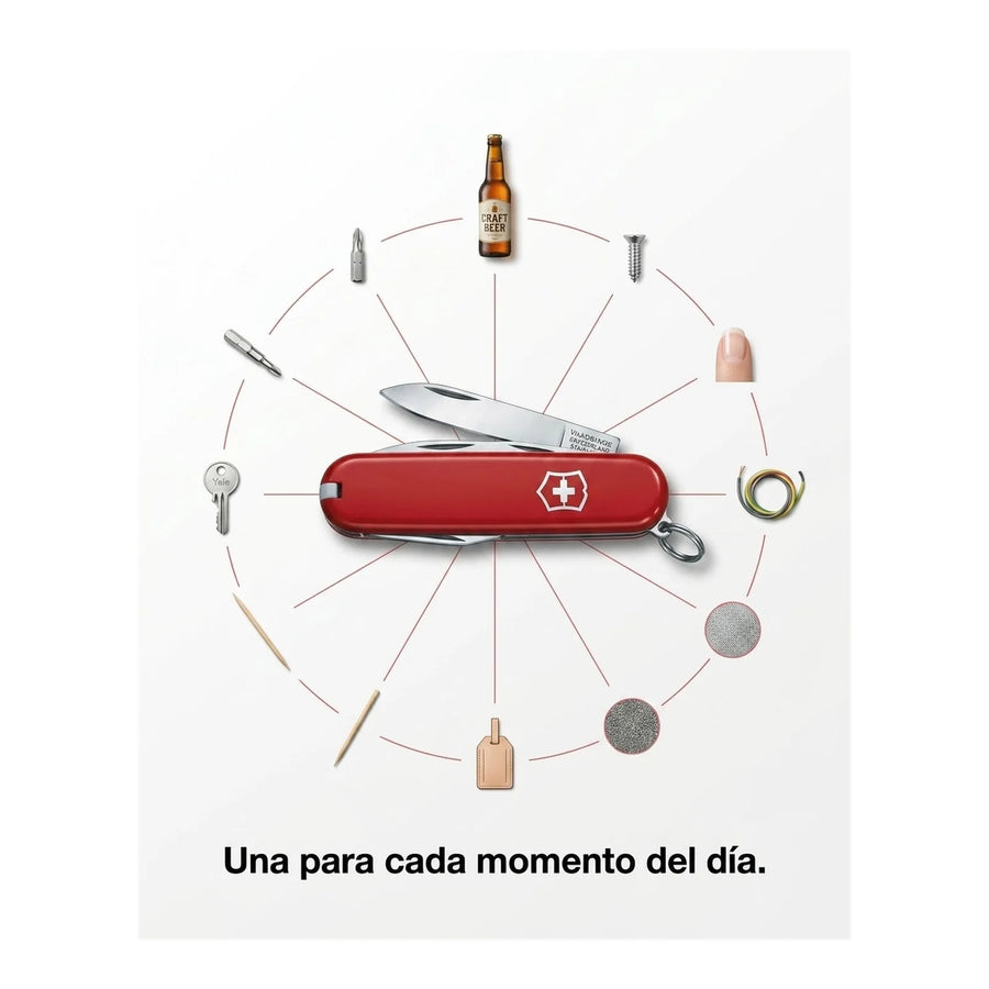 Cortaplumas Victorinox Rally Roja 0.6163 + Grabado Personalizado