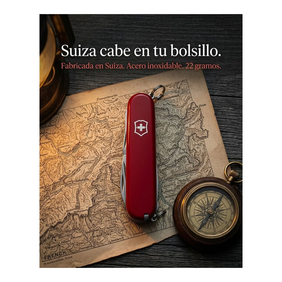 Cortaplumas Victorinox Rally Roja 0.6163 + Grabado Personalizado