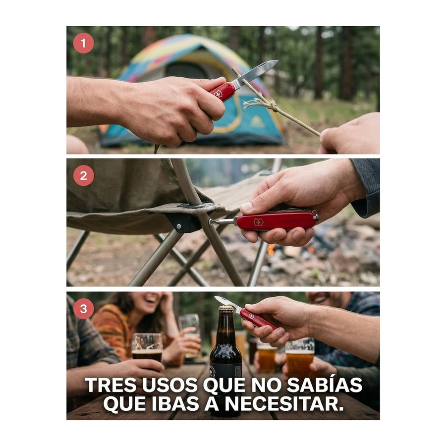 Cortaplumas Victorinox Rally Roja 0.6163 + Grabado Personalizado