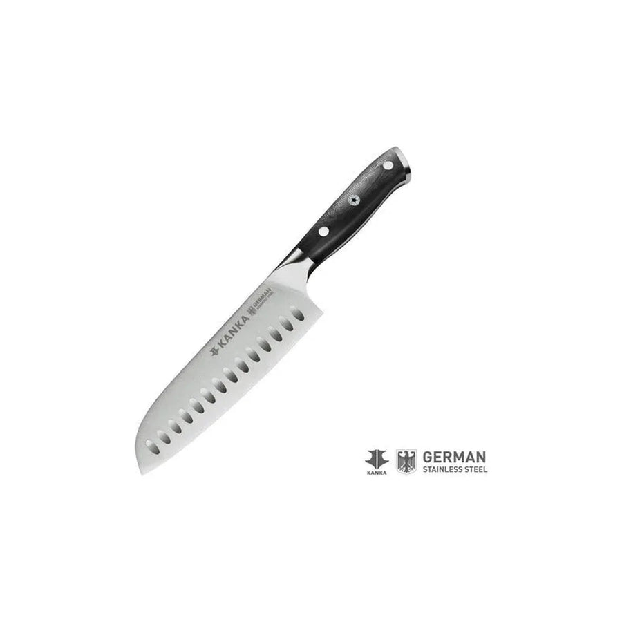 Cuchillo Acero Alemán Kanka Santoku + Grabado Láser (foto 3)