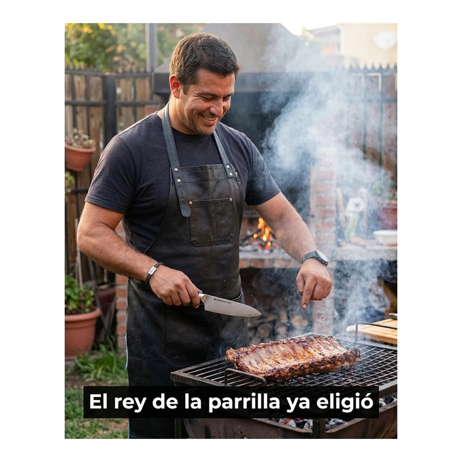 Cuchillo Acero Alemán Kanka Multiuso + Grabado Personalizado