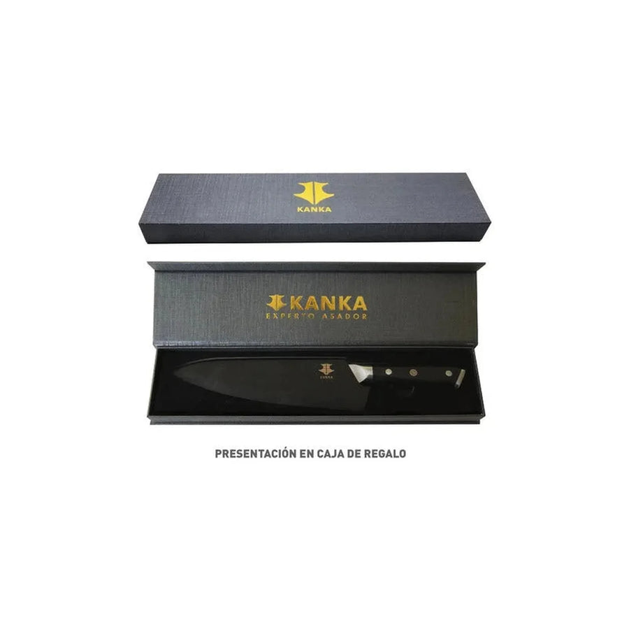Cuchillo Acero Damasco Martillado XL 10  Pulgadas + Grabado Láser