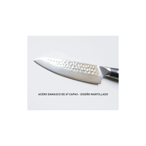 Cuchillo Acero Damasco Multiuso + Grabado Personalizado