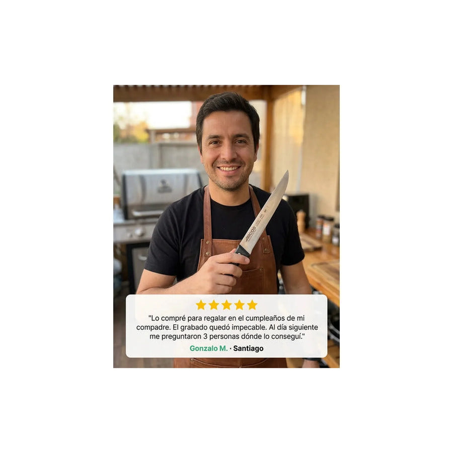 Cuchillo Arcos Deshuesador Profesional Cocina 15,5cm + Grabado Personalizado