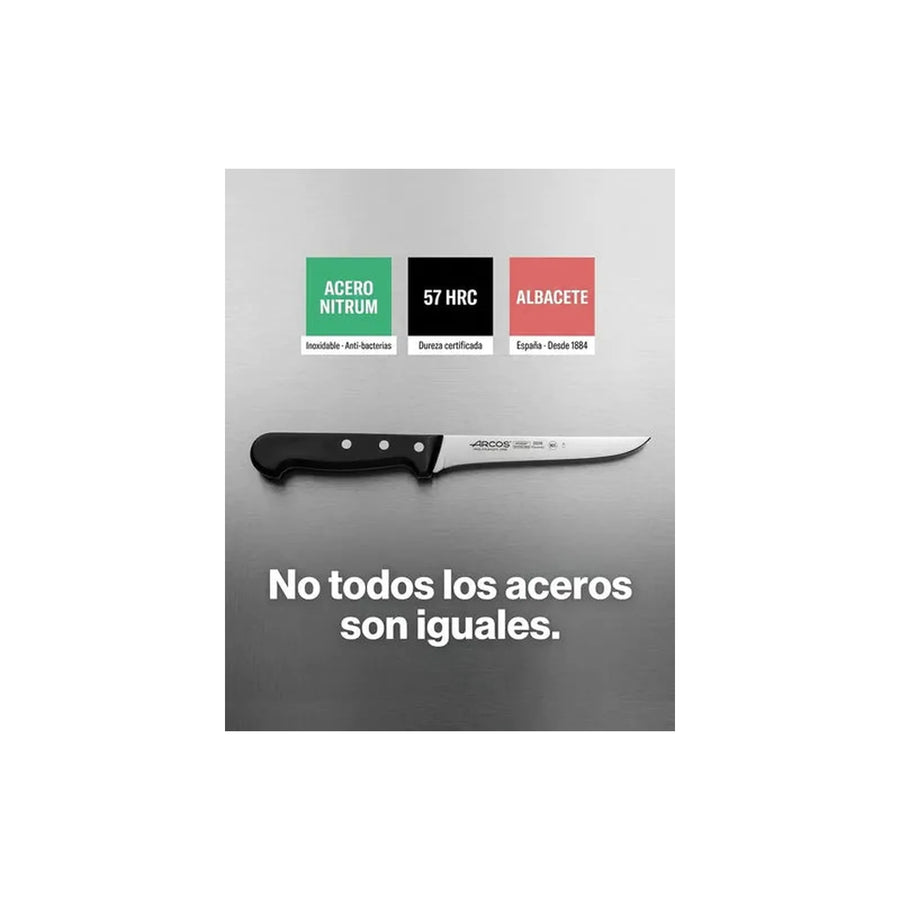 Cuchillo Arcos Deshuesador Profesional Cocina 15,5cm + Grabado Personalizado