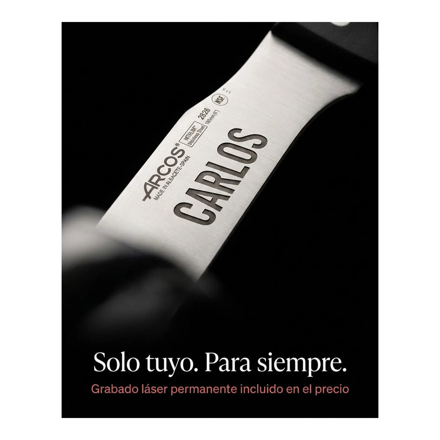 Cuchillo Arcos Deshuesador Profesional Cocina 15,5cm + Grabado Personalizado