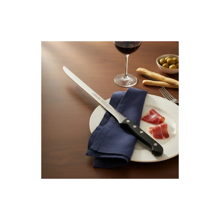 Cuchillo Arcos Jamonero Profesional Cocina 24cm Jamon Cerdo + Grabado Personalizado