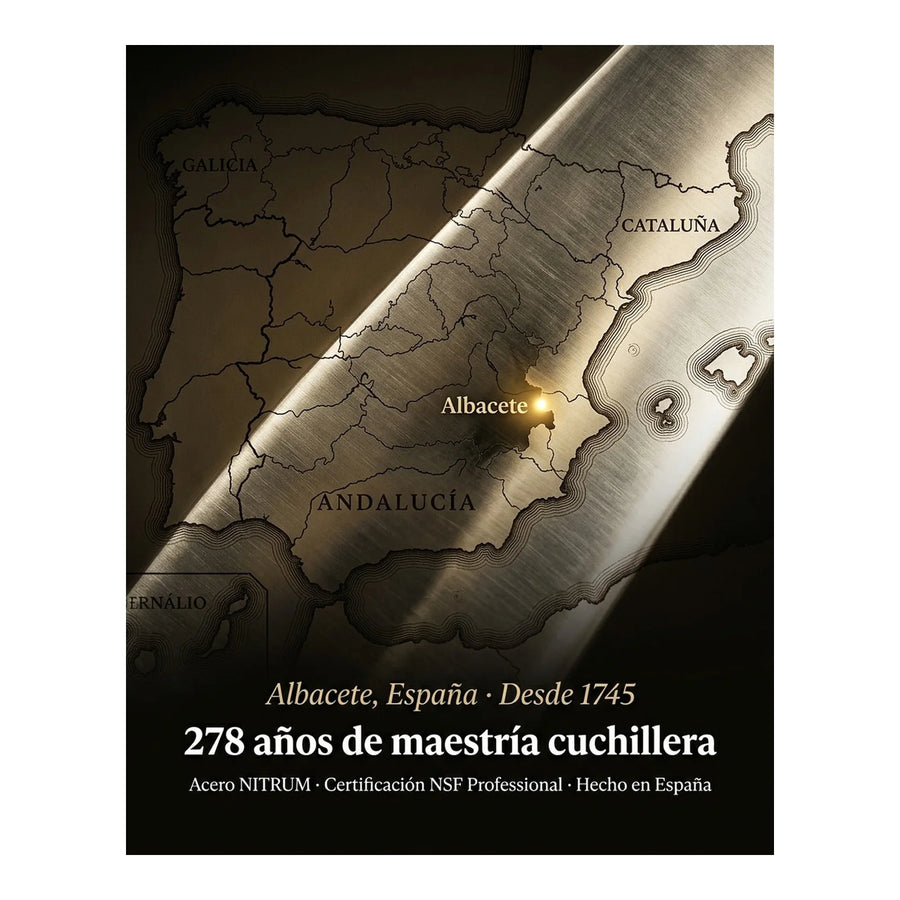 Cuchillo Arcos Trinchante Profesional Cocina 19cm + Grabado Personalizado