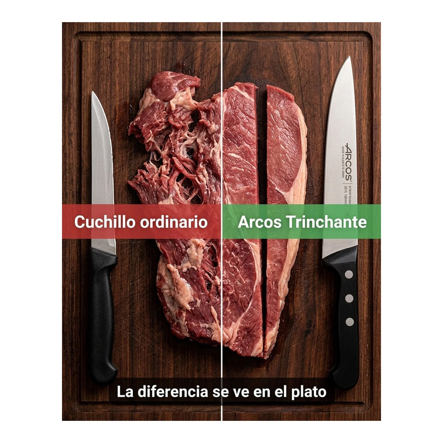 Cuchillo Arcos Trinchante Profesional Cocina 19cm + Grabado Personalizado