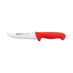 Cuchillo Carnicero Arcos 15cm Profesional Rojo + Grabado Personalizado