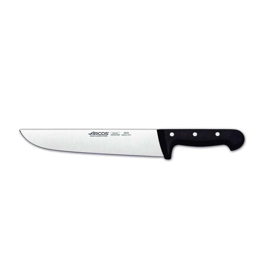 Cuchillo Carnicero Arcos 25cm Profesional Premium Asado Bbr