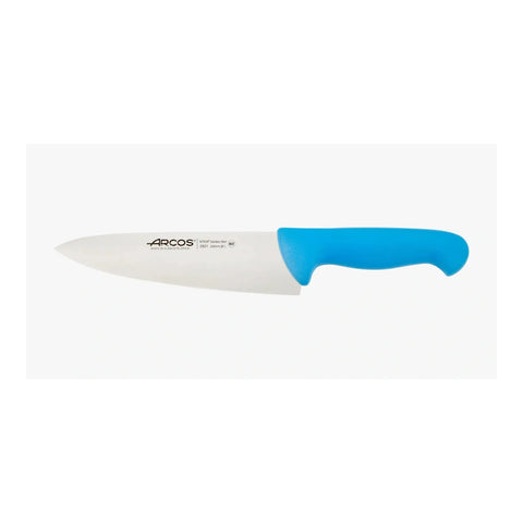 Cuchillo Carnicero Arcos 20cm Azul Profesional Asado + Grabado Personalizado