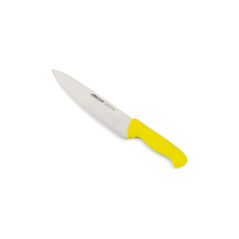 Cuchillo Carnicero Arcos 25cm Amarillo Serie 2900 + Grabado Personalizado