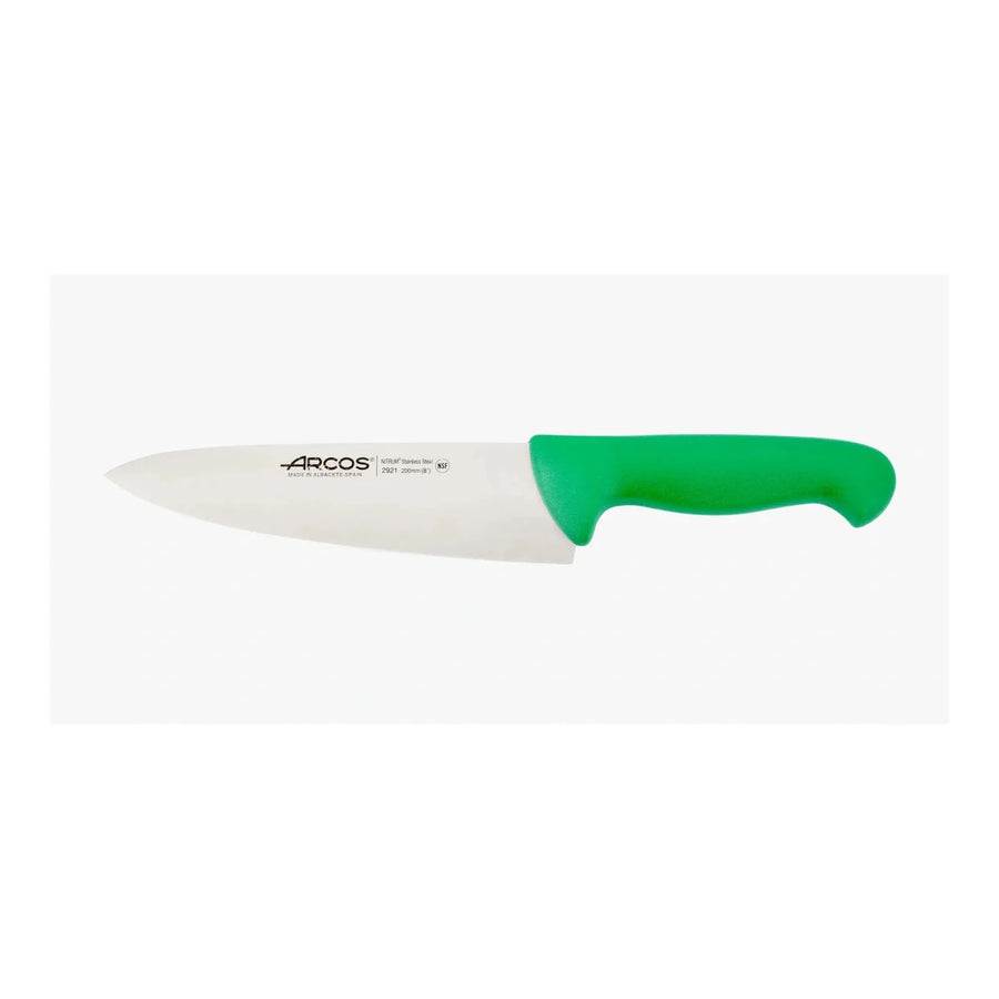 Cuchillo Carnicero Arcos 20cm Verde hoja acero inoxidable
