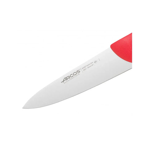 Cuchillo Carnicero Arcos 20cm Profesional Rojo Asado Bbq