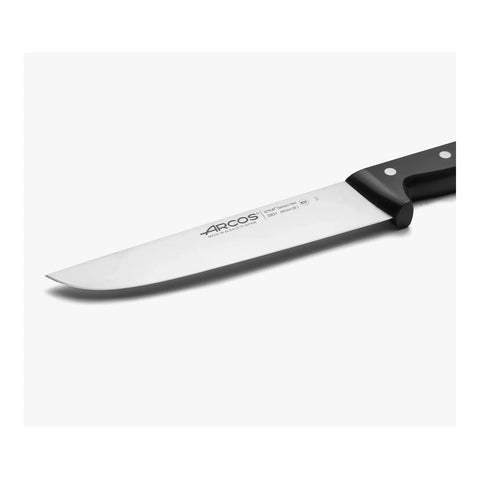Cuchillo Carnicero Arcos 20cm Negro Profesional Asado + Grabado Personalizado