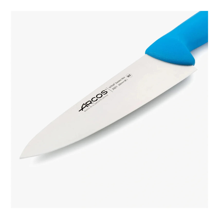 Cuchillo Carnicero Arcos 20cm Azul Profesional Asado + Grabado Personalizado