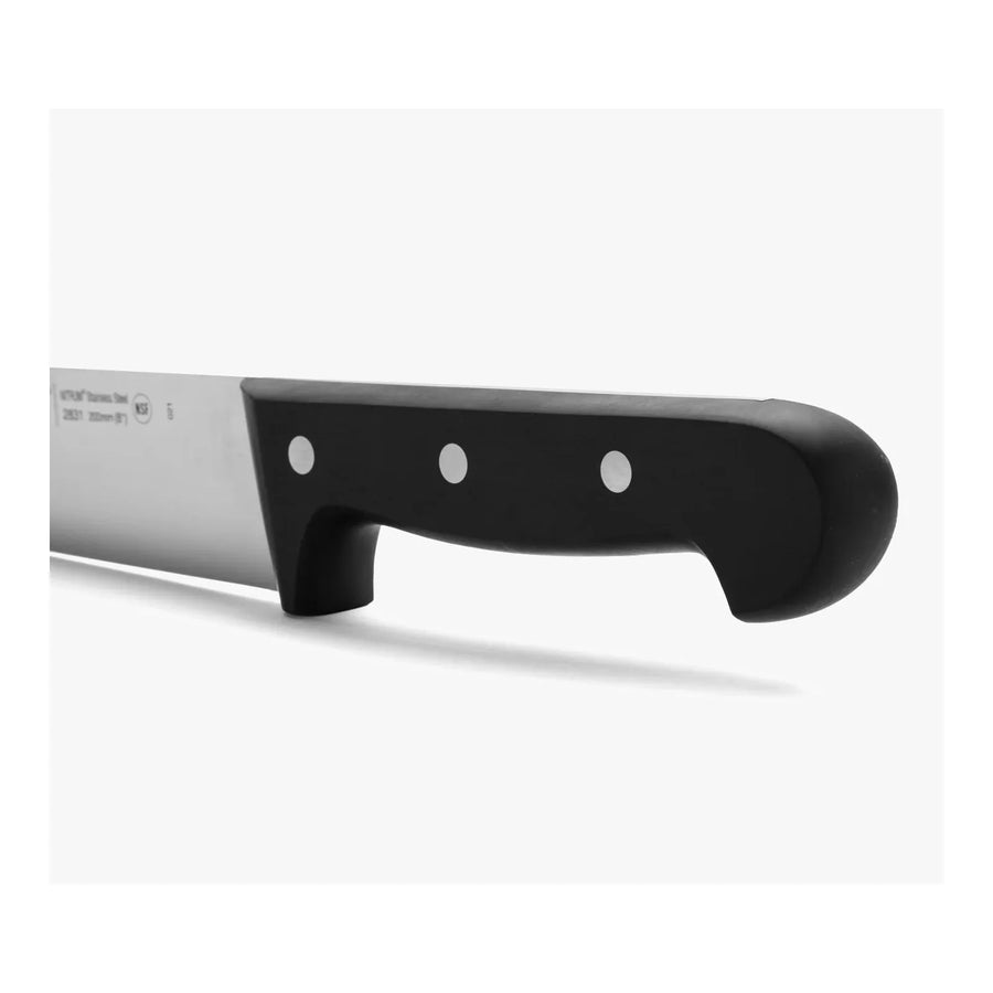 Cuchillo Carnicero Arcos 20cm Negro Profesional Asado + Grabado Personalizado