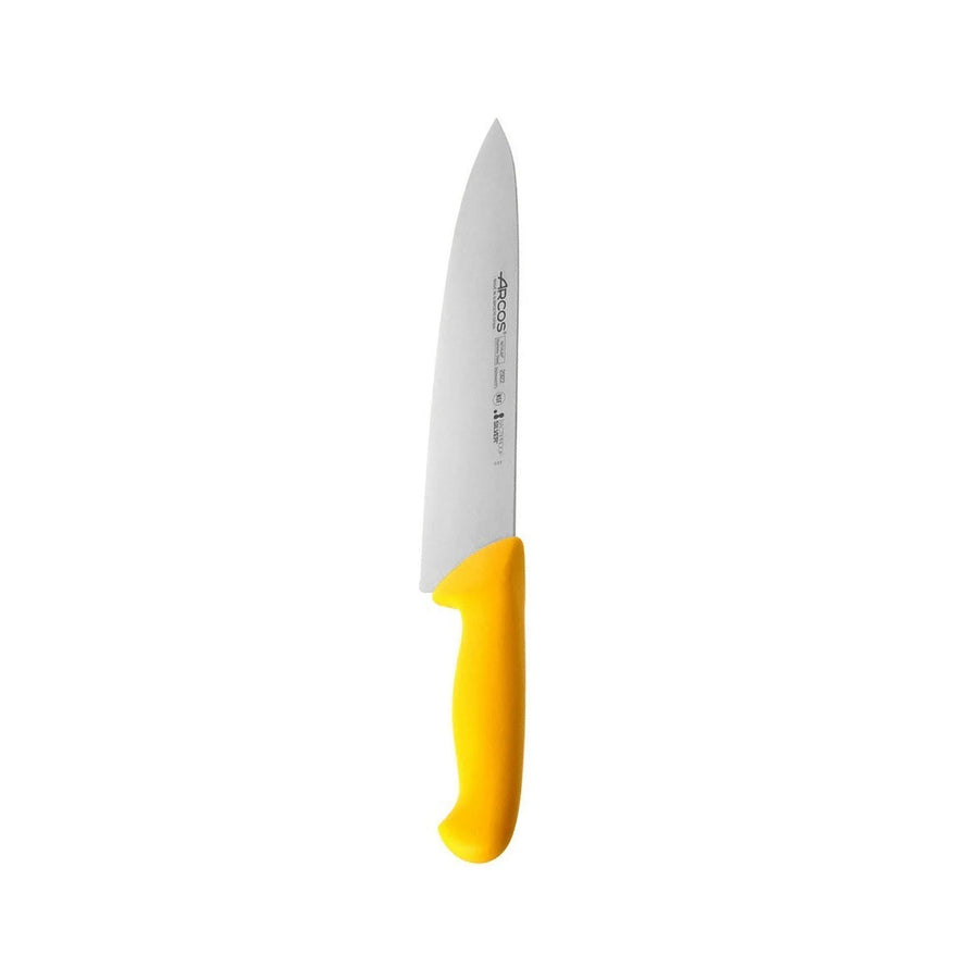 Cuchillo Carnicero Arcos 25cm Amarillo Serie 2900 + Grabado Personalizado